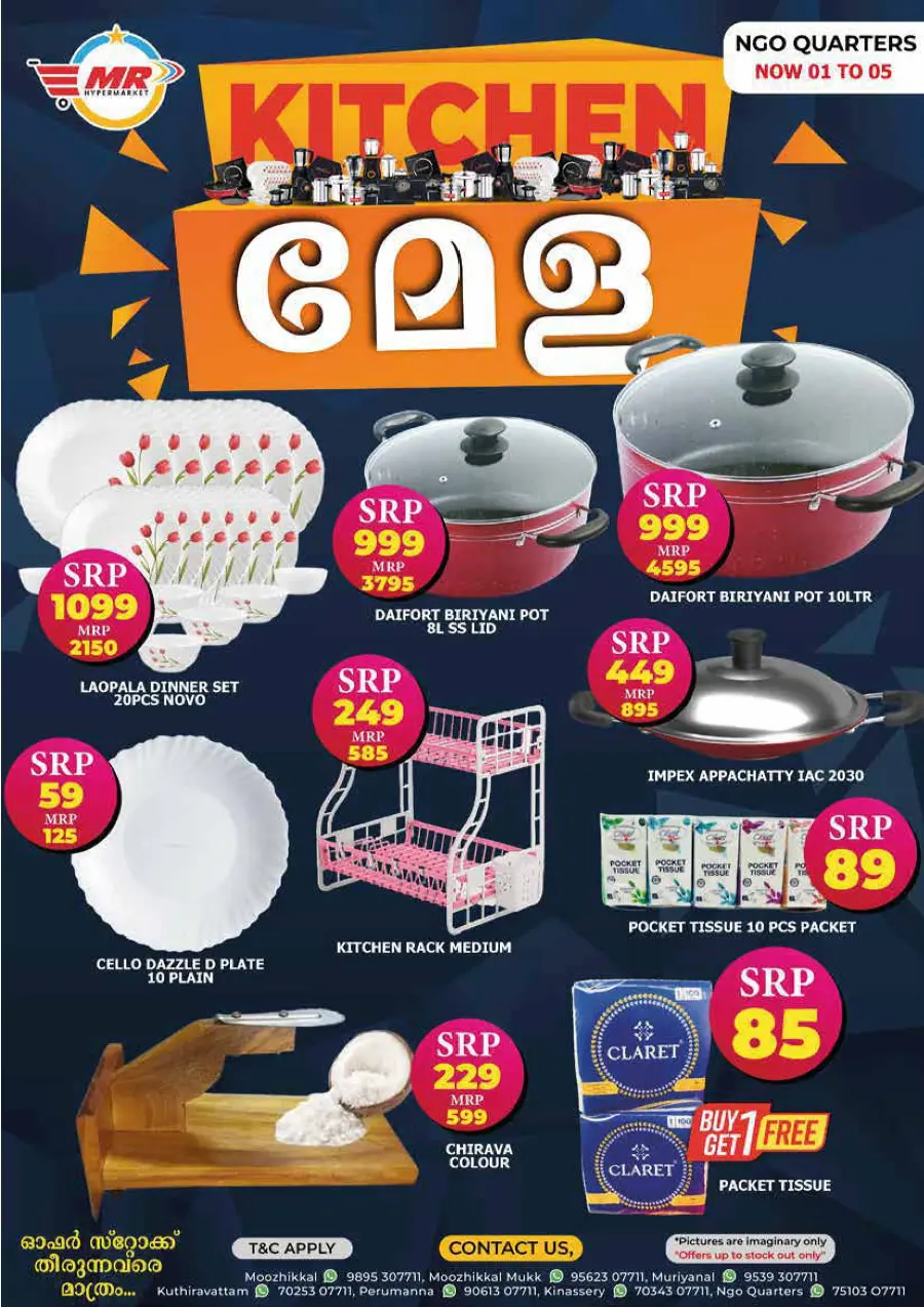 monday fresh In MR Hypermarket Calicut